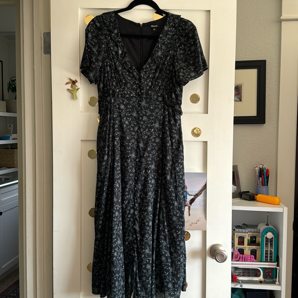 Madewell midi cotton dress